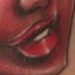 tattoo galleries/ - Full Colour Portrait Cartoon Pin Up Face